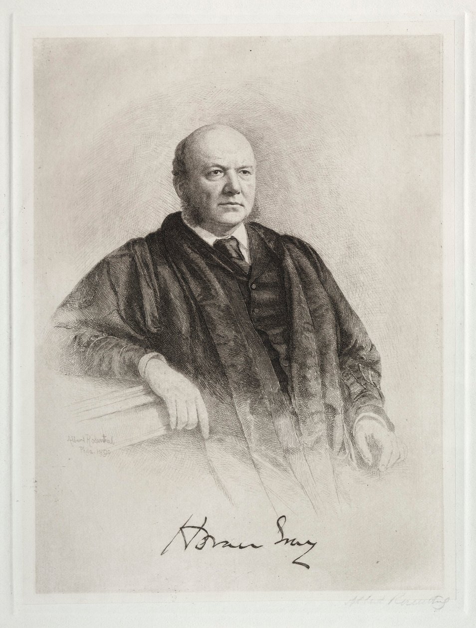 Horace Gray by Albert Rosenthal