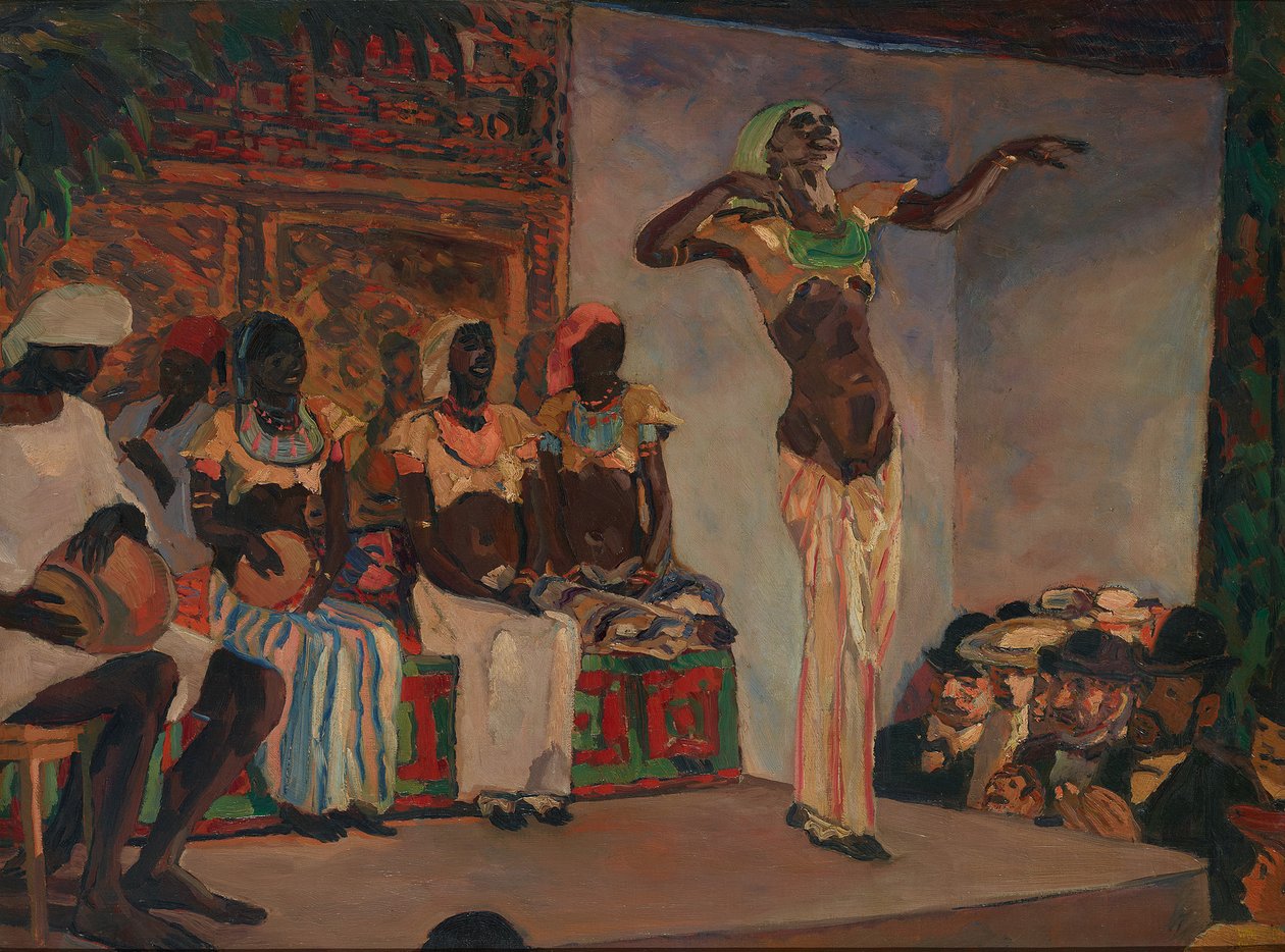 Belly Dancer by Albert Weisgerber
