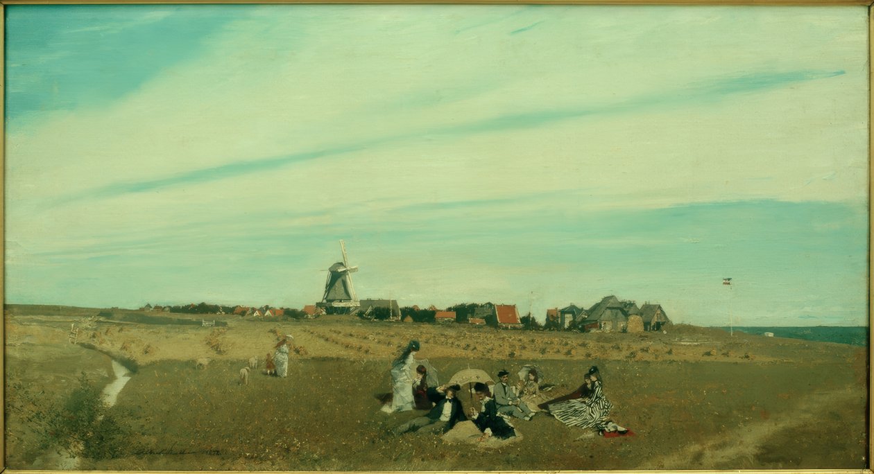 Seaside Resort Wyk on Föhr by Albert von Keller