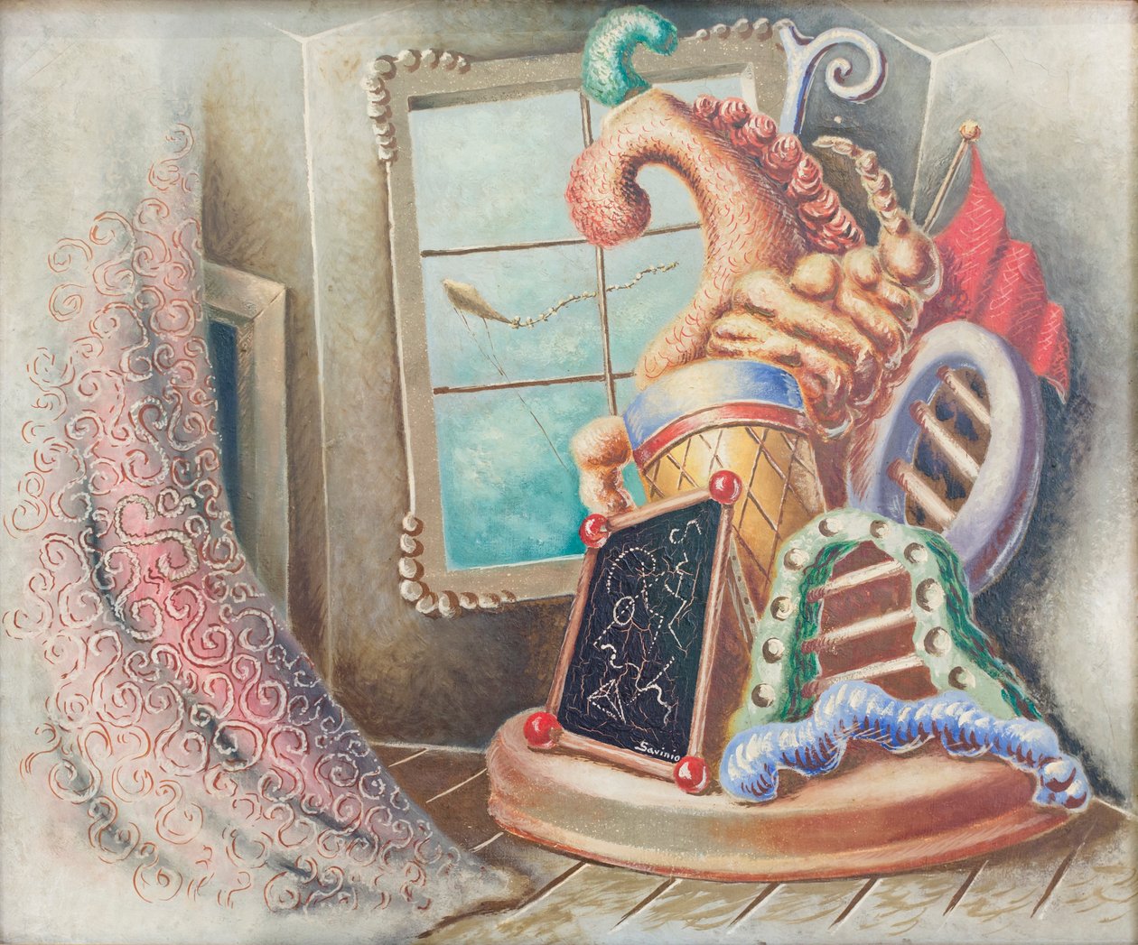 Childhood Memories of Athens by Alberto (1891 1952) Savinio