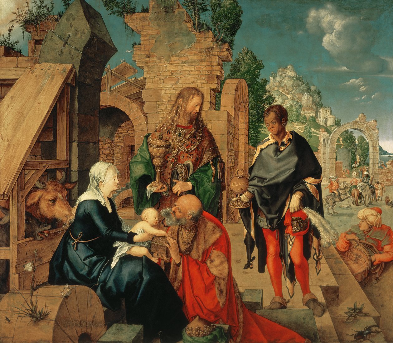 Adoration of the Magi, 1504 by Albrecht Dürer
