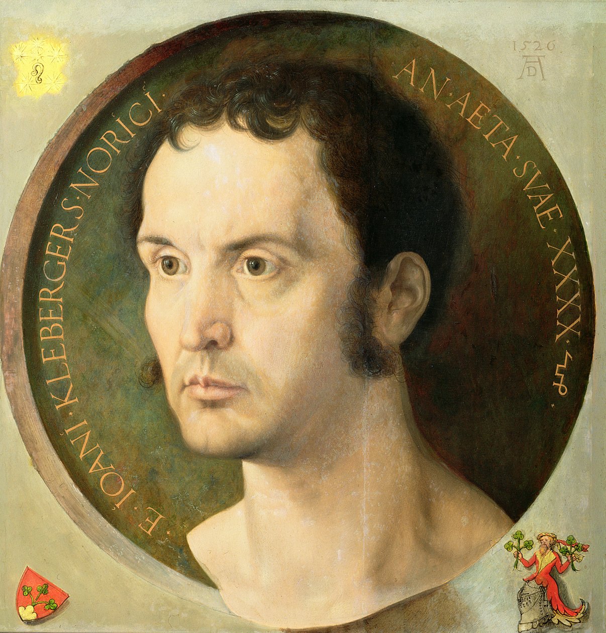 Johannes Kleberger, aged 40, 1526 by Albrecht Dürer