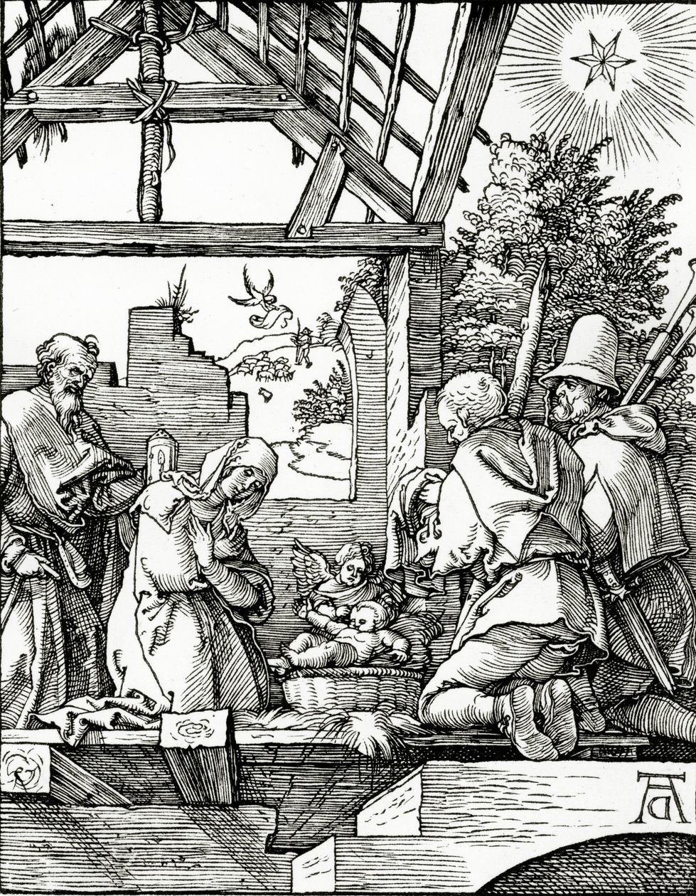 Nativity, from the Small Passion, 1510 by Albrecht Dürer