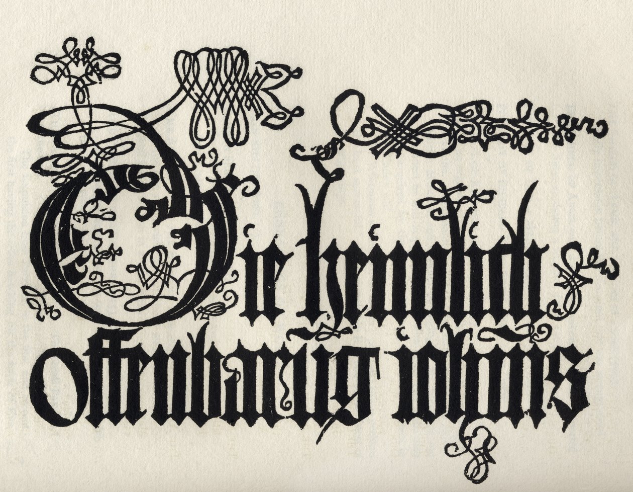 Title page to the Apocalypse of St. John, from 