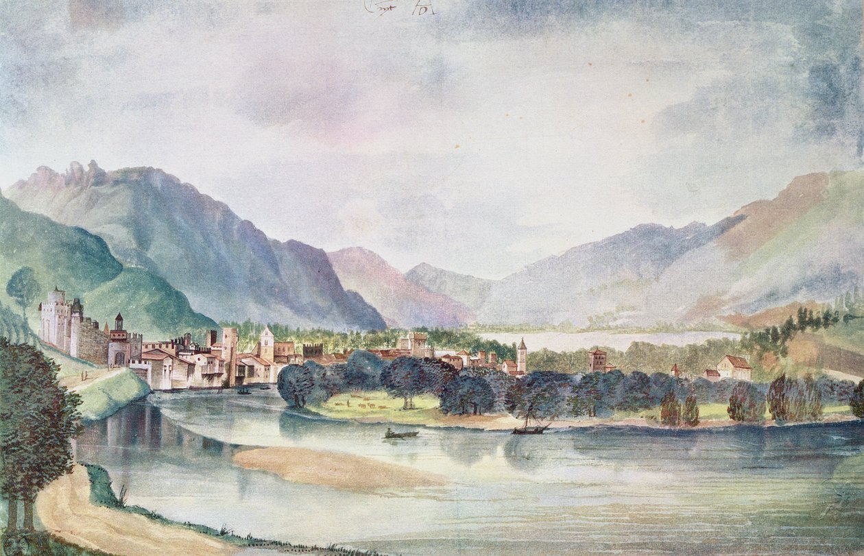 View of Trente by Albrecht Dürer