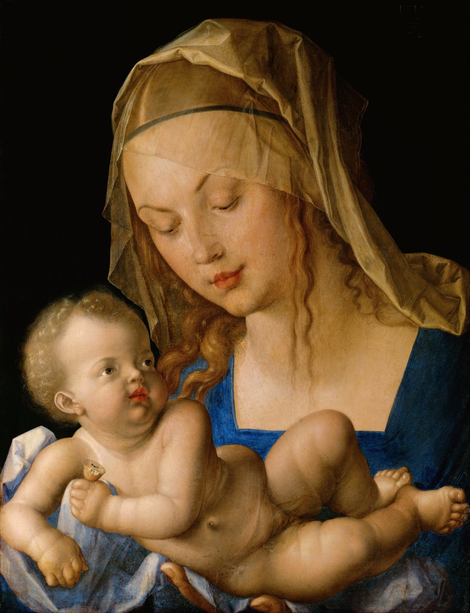 Virgin and Child with a Pear by Albrecht Dürer
