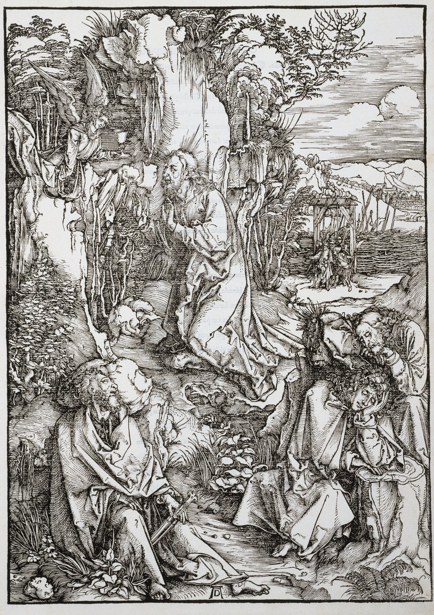 Agony in the Garden by Albrecht Dürer