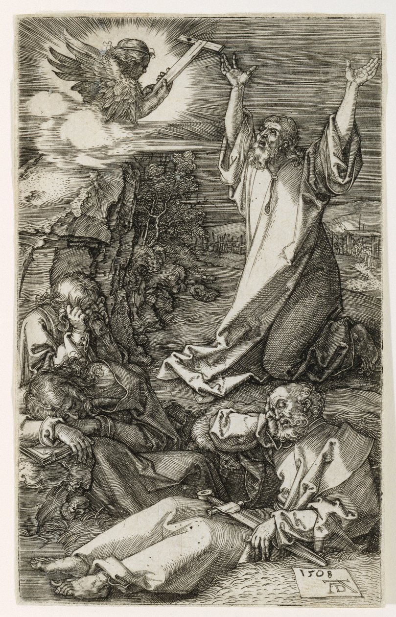 Christ on the Mount of Olives by Albrecht Dürer