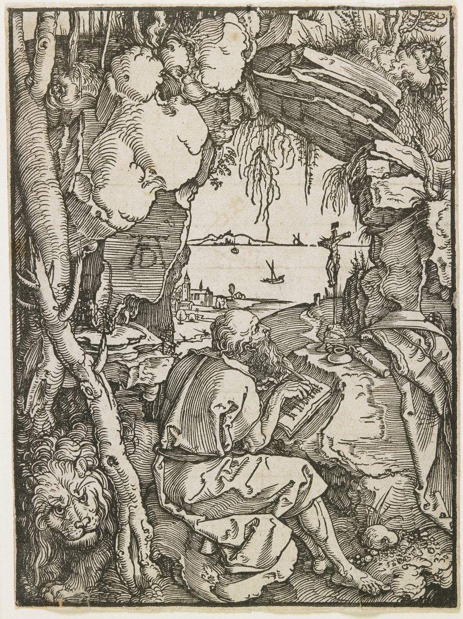 Saint Jerome in a Grotto by Albrecht Dürer