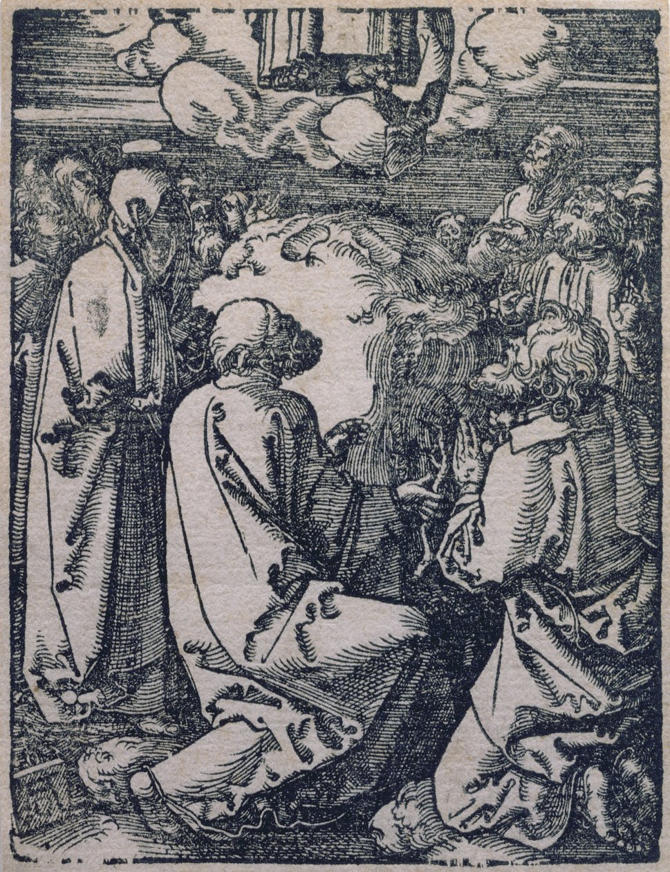 The Ascension by Albrecht Dürer