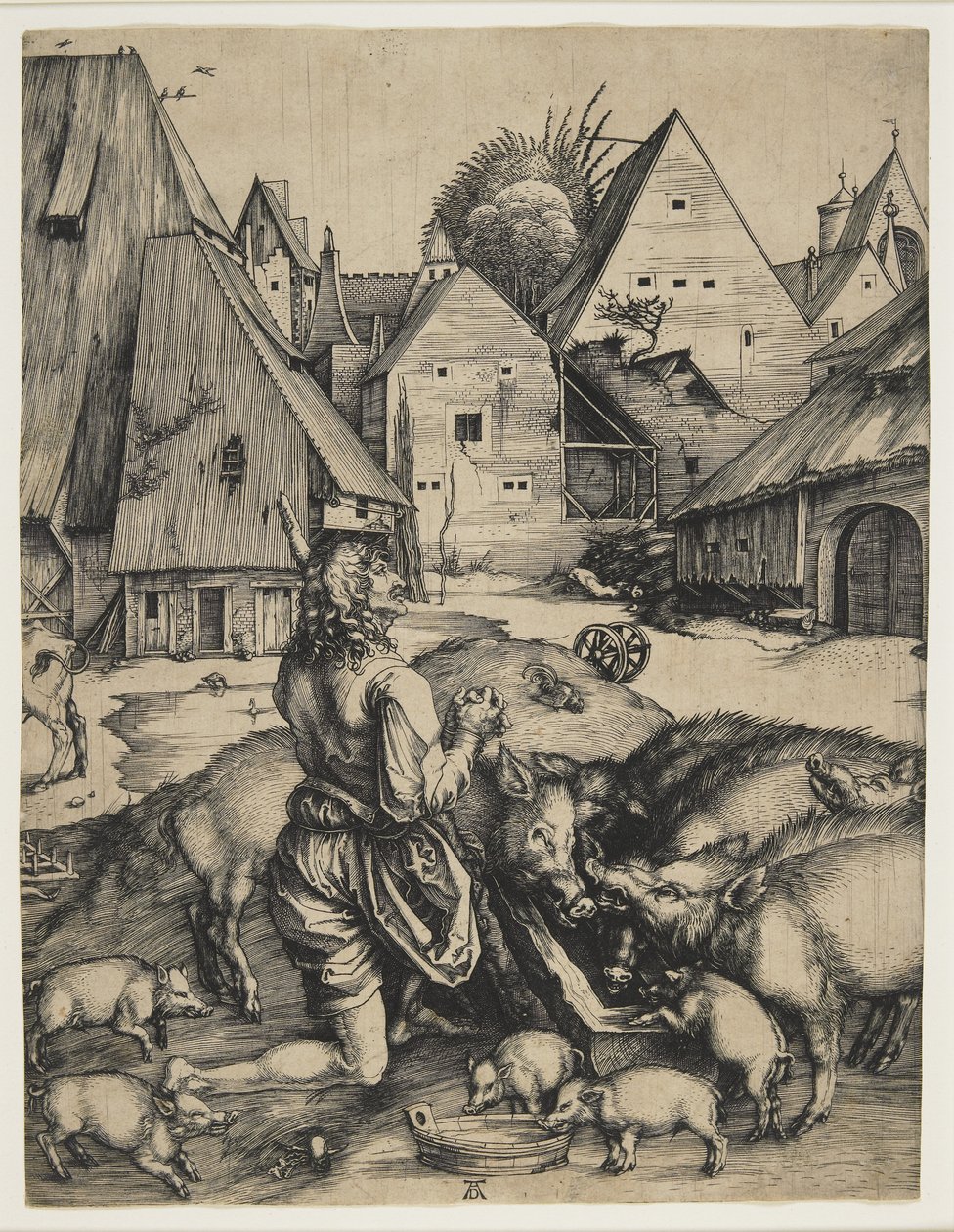 The Prodigal Son, 1496 by Albrecht Dürer