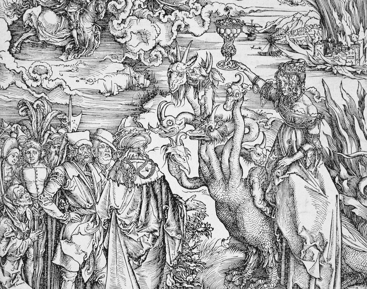 The Revelation of St. John the Divine or The Apocalypse (detail) by Albrecht Dürer
