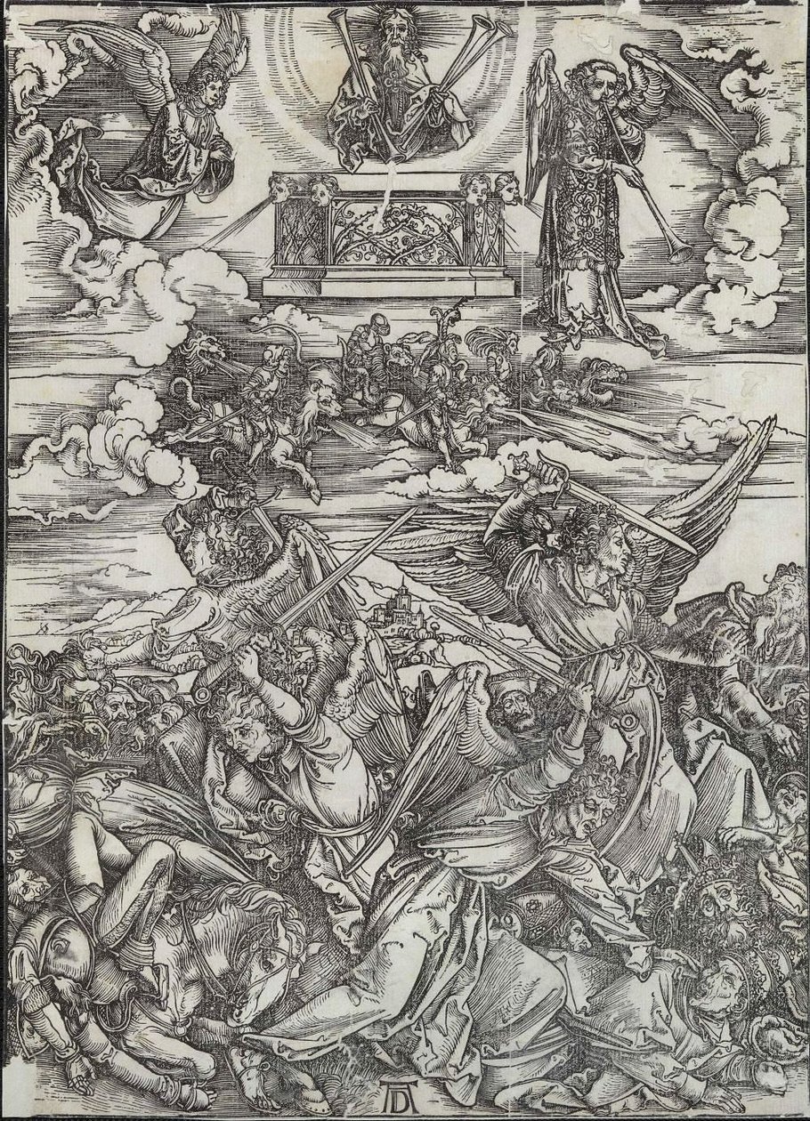 The Four Avenging Angels by Albrecht Dürer