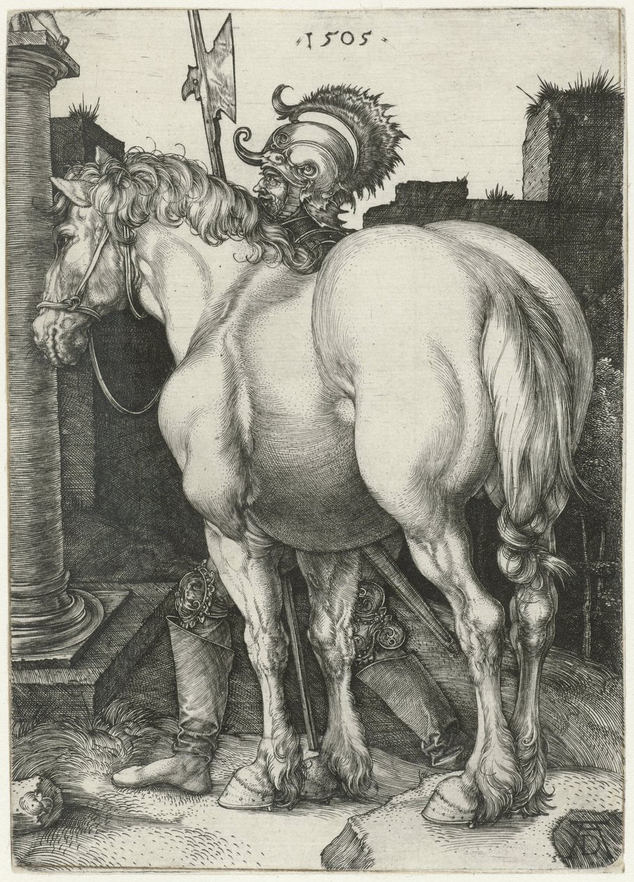 The Big Horse by Albrecht (after) Durer or Duerer