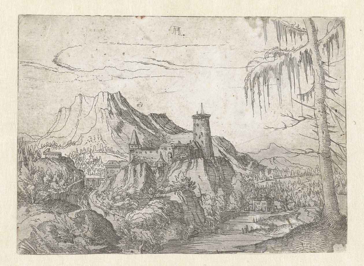 Landscape with a Big Castle by Albrecht Altdorfer