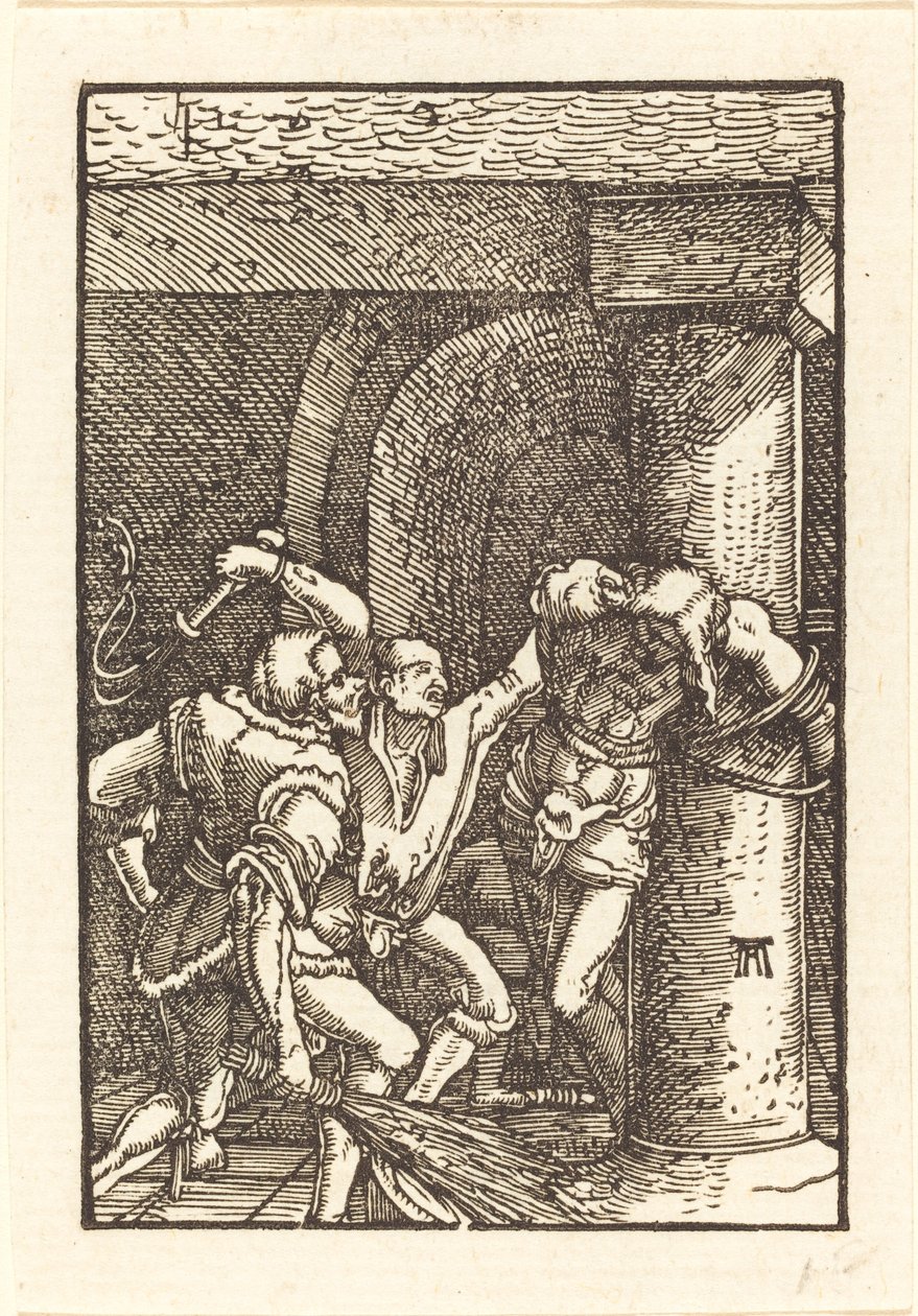 Christ Scourged by Albrecht Altdorfer