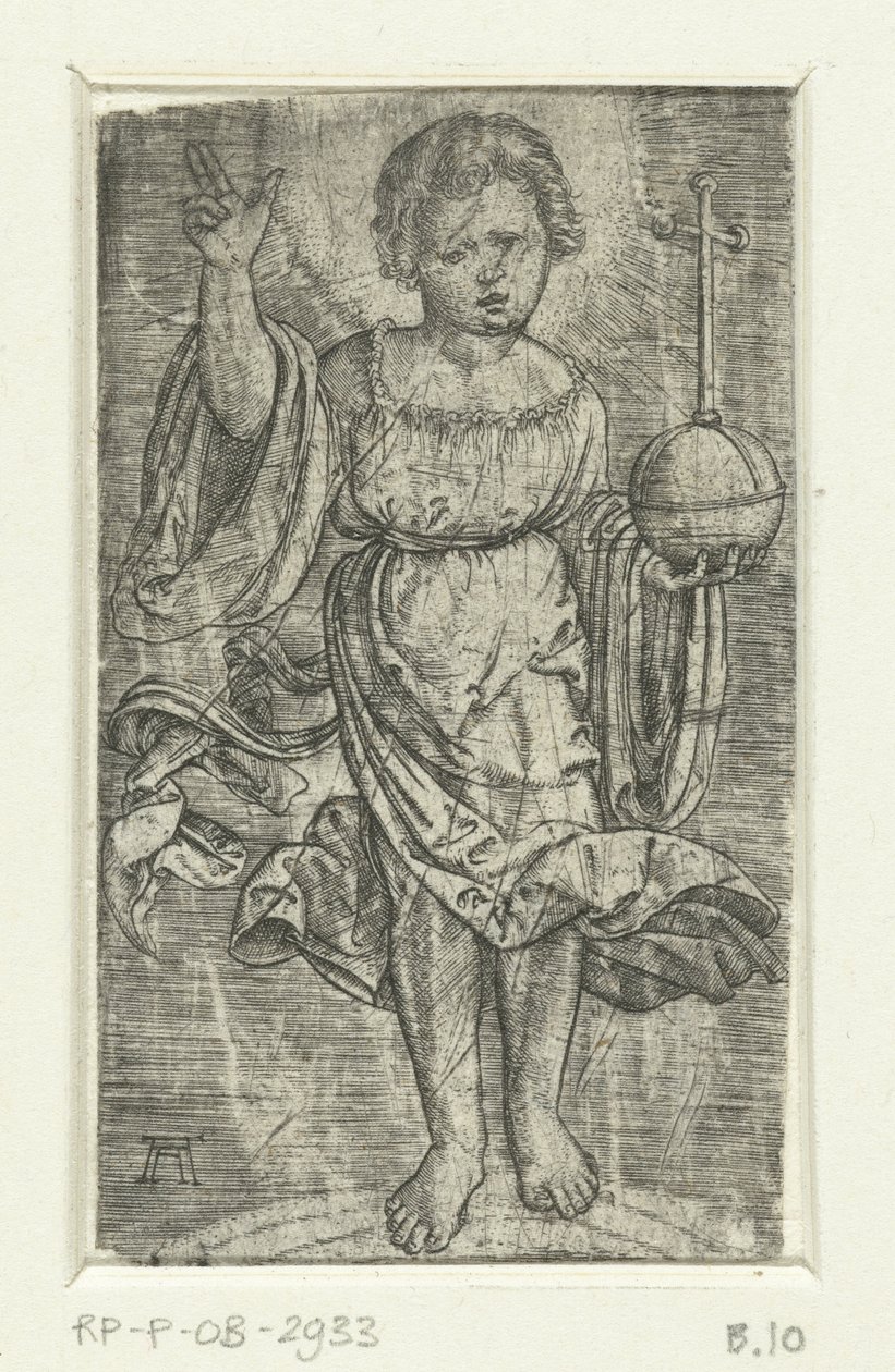 Christ Child on a Rainbow by Albrecht Altdorfer