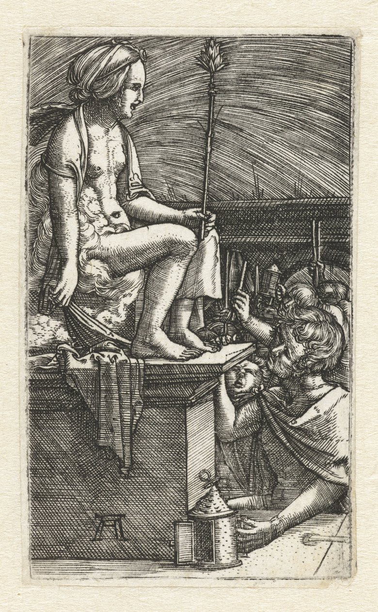 The Revenge of the Sorcerer Virgilius by Albrecht Altdorfer
