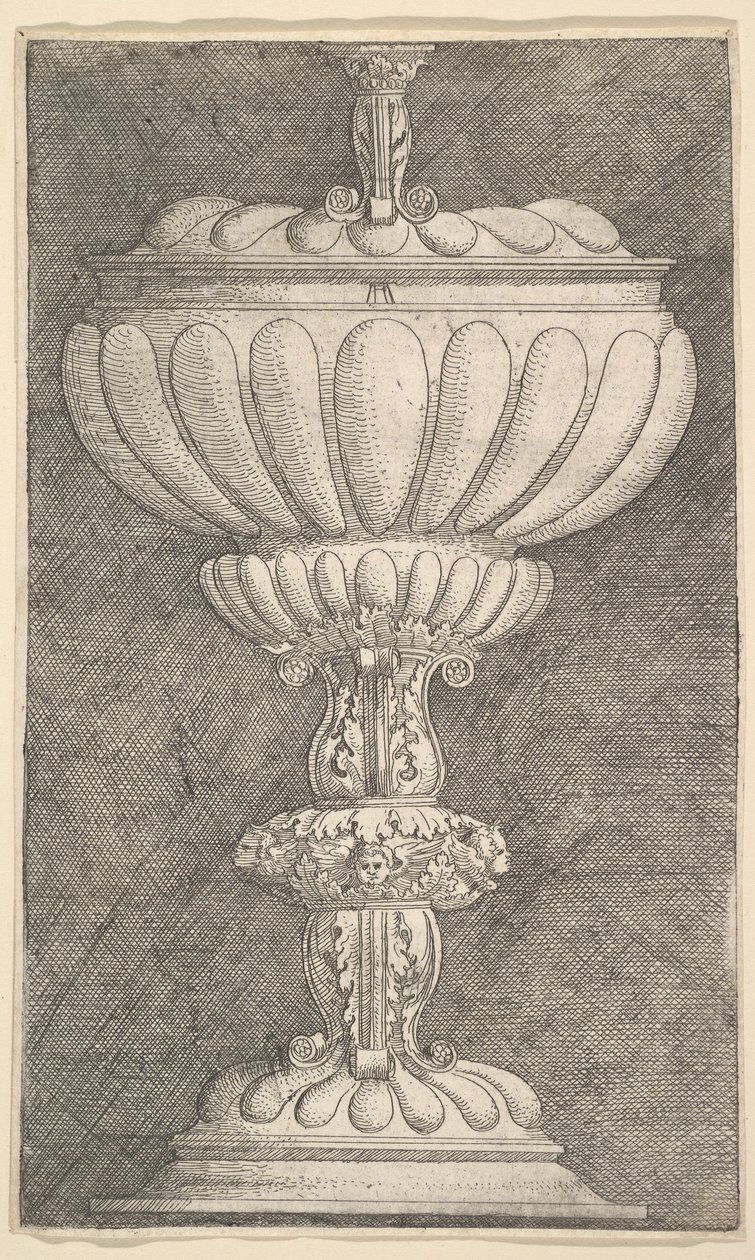 Design for a Covered Goblet by Albrecht Altdorfer