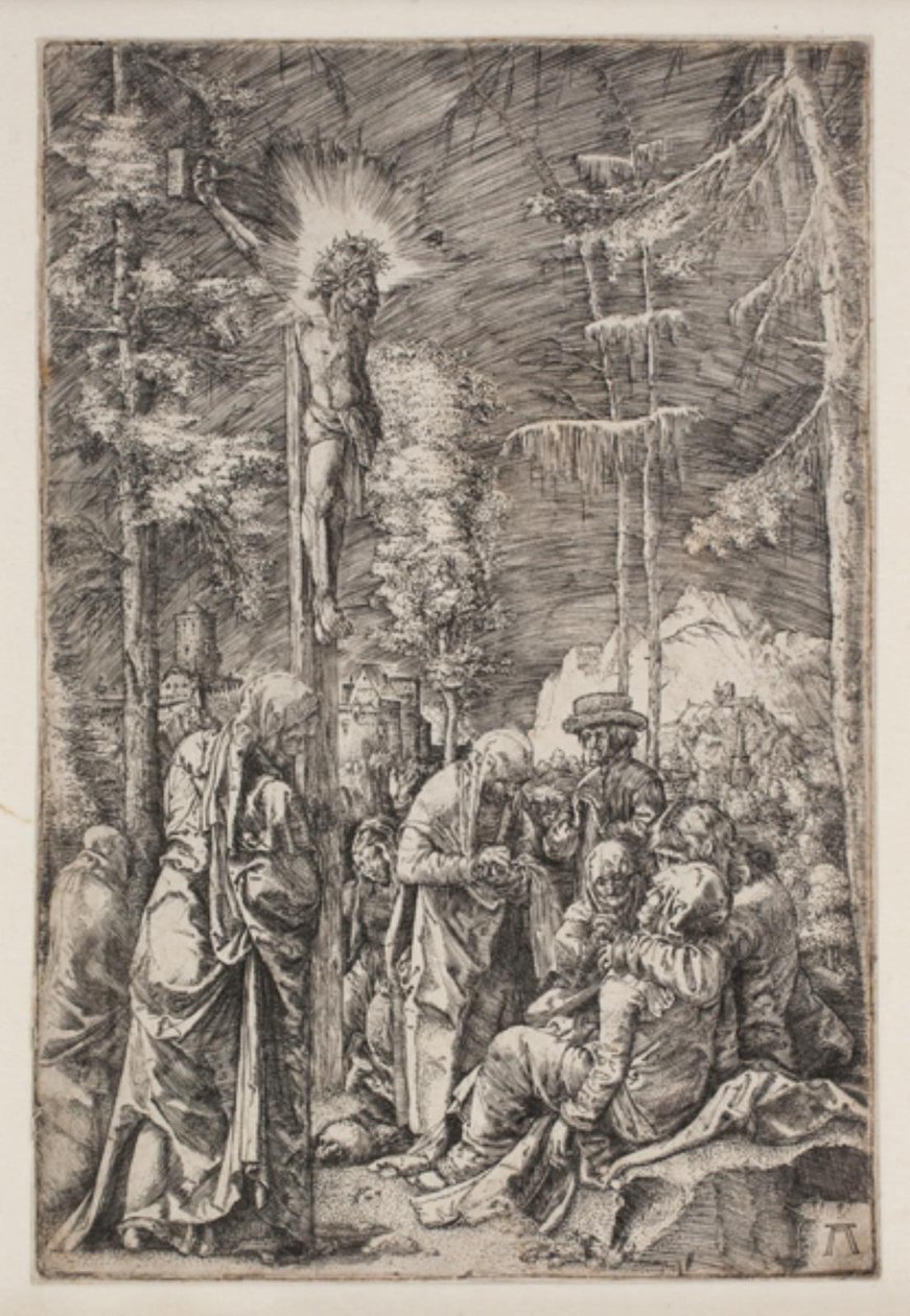 Christ on the Cross by Albrecht Altdorfer