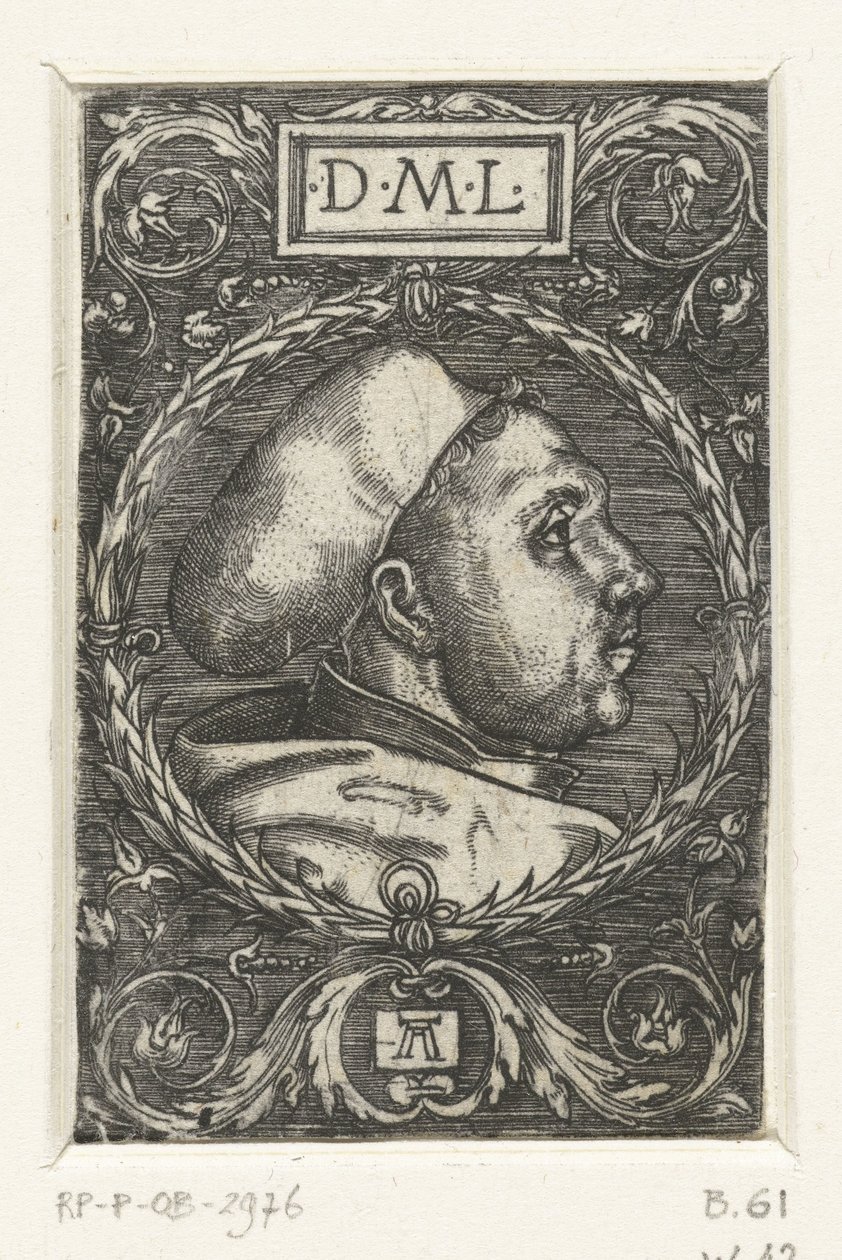 Portrait of Martin Luther by Albrecht Altdorfer