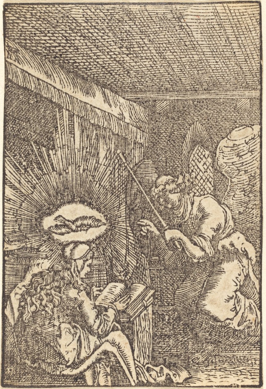 The Annunciation by Albrecht Altdorfer