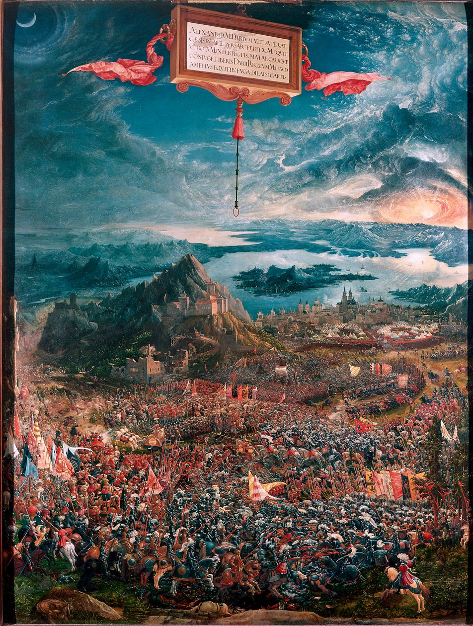 The Battle of Issos Won by Alexander the Great in 333 BC by Albrecht Altdorfer
