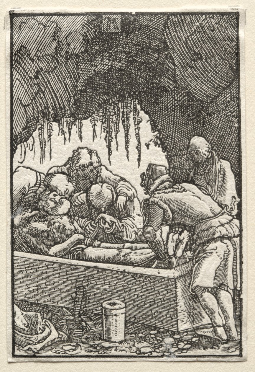 The Fall and Redemption of Man: Burial of Christ by Albrecht Altdorfer