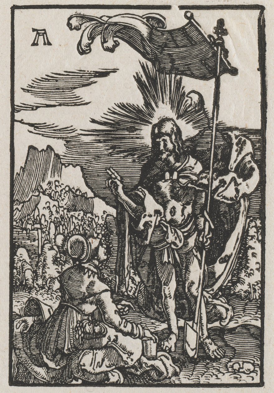 The Fall and Redemption of Man: Christ Appearing to St. Mary Magdalen by Albrecht Altdorfer