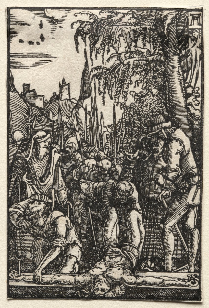 The Fall and Redemption of Man: Christ Nailed to the Cross, c. 1515 by Albrecht Altdorfer