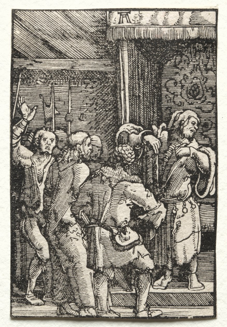 The Fall and Redemption of Man: Christ before Caiaphas, c. 1515 by Albrecht Altdorfer