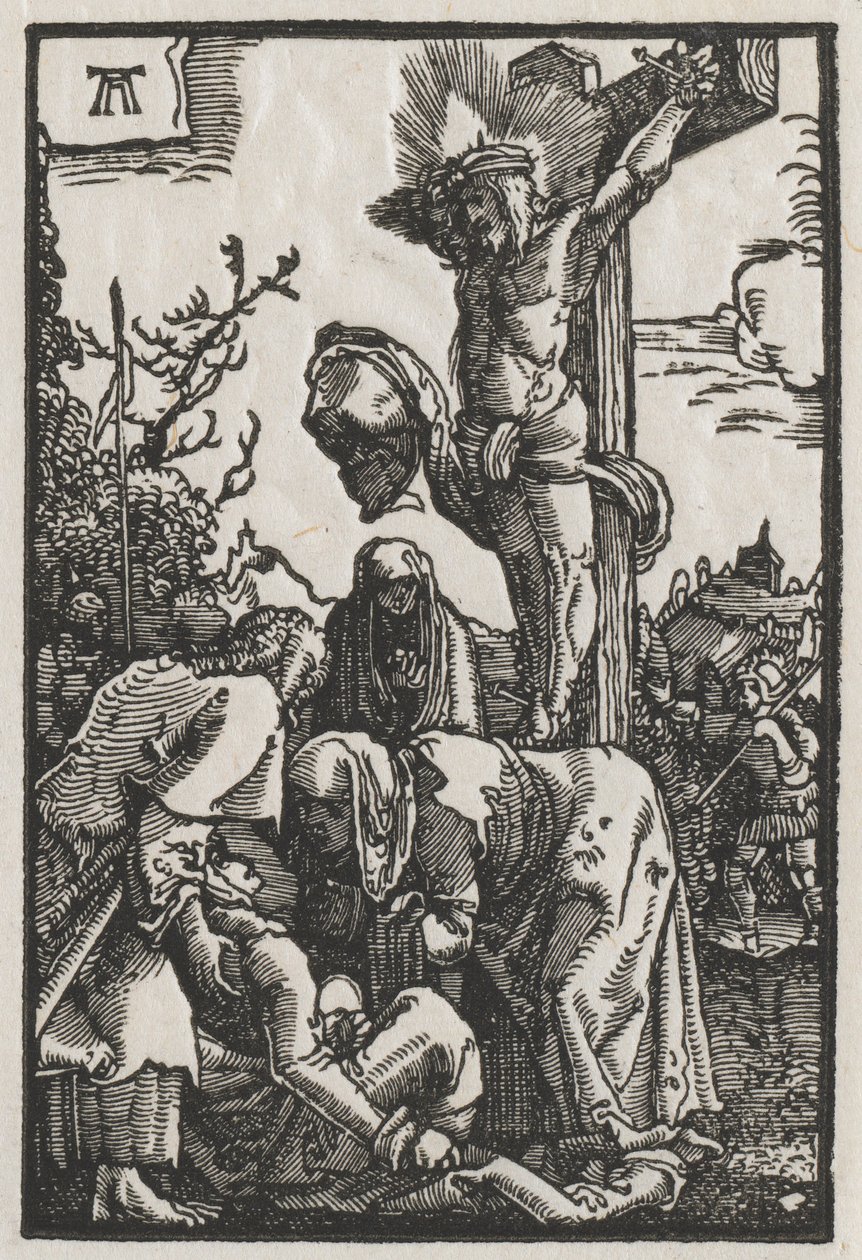 The Fall and Redemption of Man: Christ on the Cross by Albrecht Altdorfer