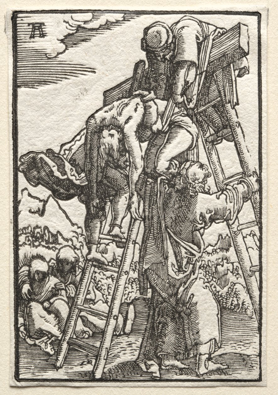 The Fall and Redemption of Man: Descent from the Cross by Albrecht Altdorfer