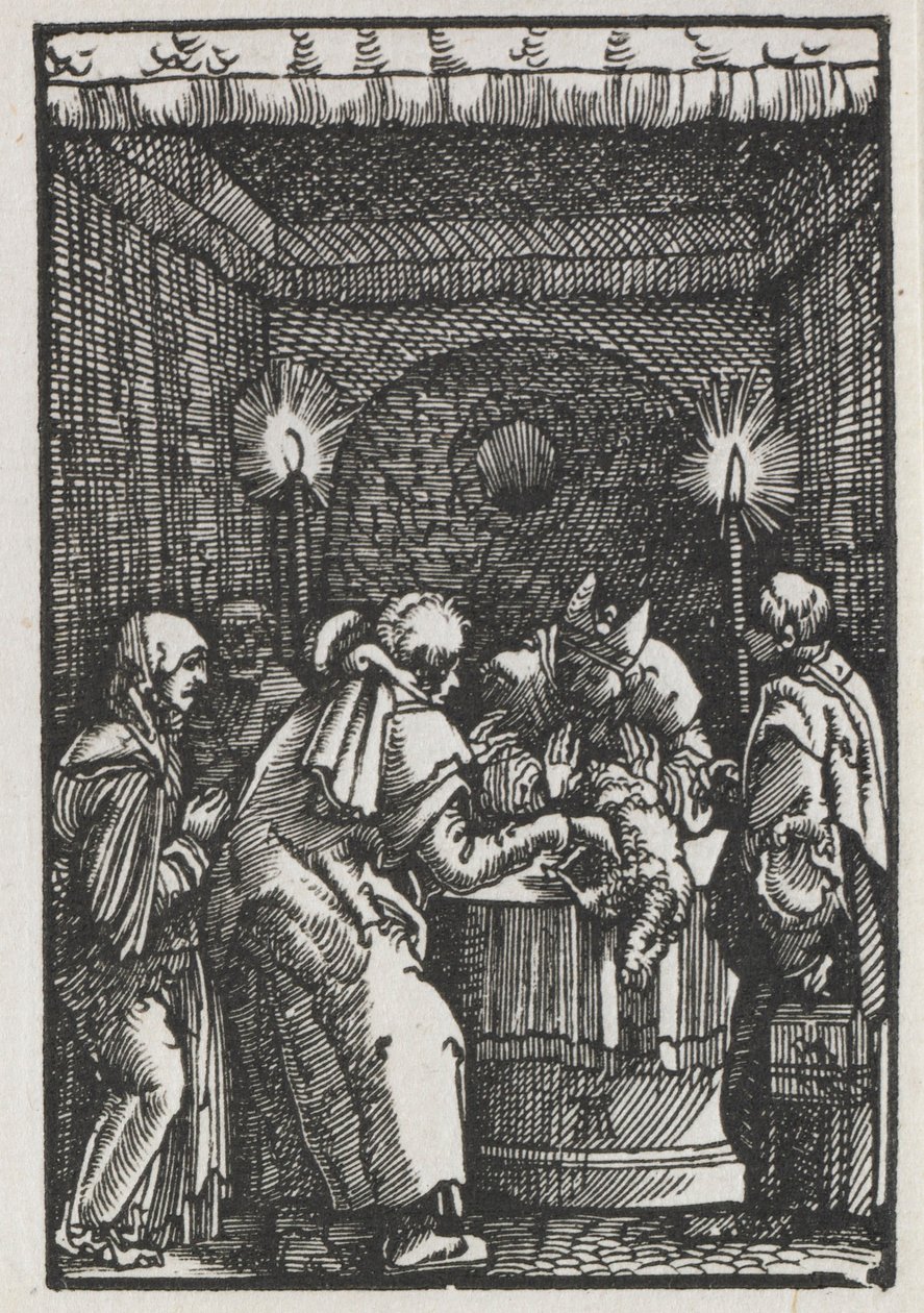 The Fall and Redemption of Man: Joachims Offering Rejected by the High Priest, c. 1515 by Albrecht Altdorfer