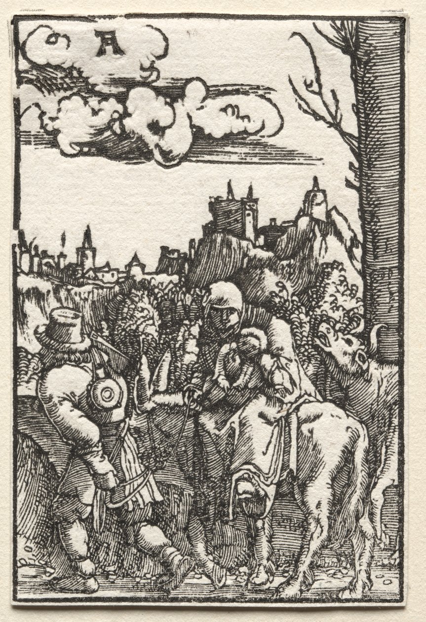 The Fall and Redemption of Man: The Flight into Egypt by Albrecht Altdorfer