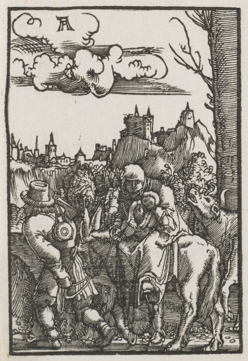 The Fall and Redemption of Man: The Flight into Egypt by Albrecht Altdorfer