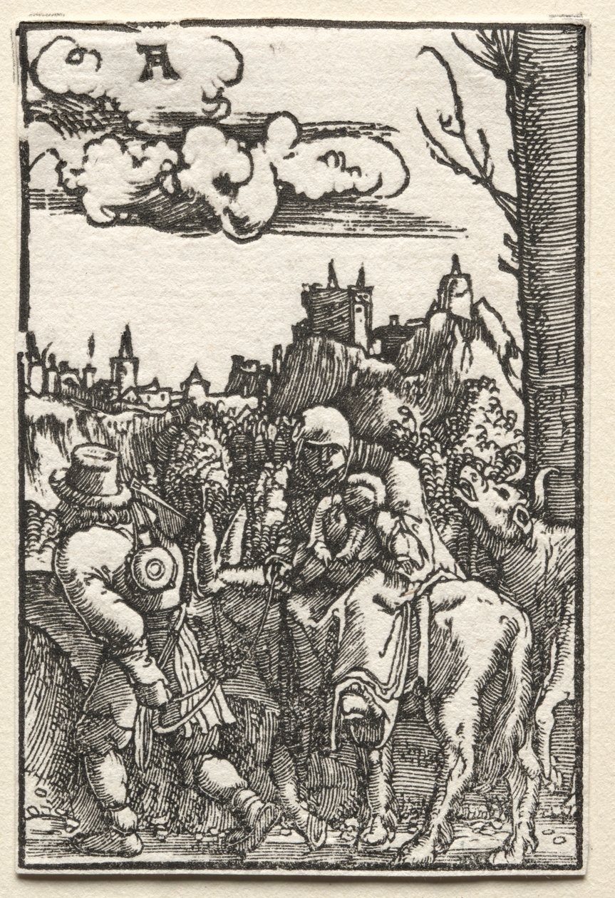 The Fall and Redemption of Man: The Flight into Egypt, c. 1515 by Albrecht Altdorfer