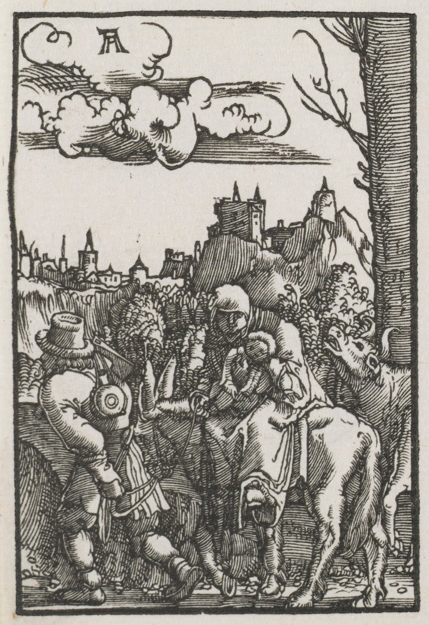 The Fall and Redemption of Man: The Flight into Egypt by Albrecht Altdorfer