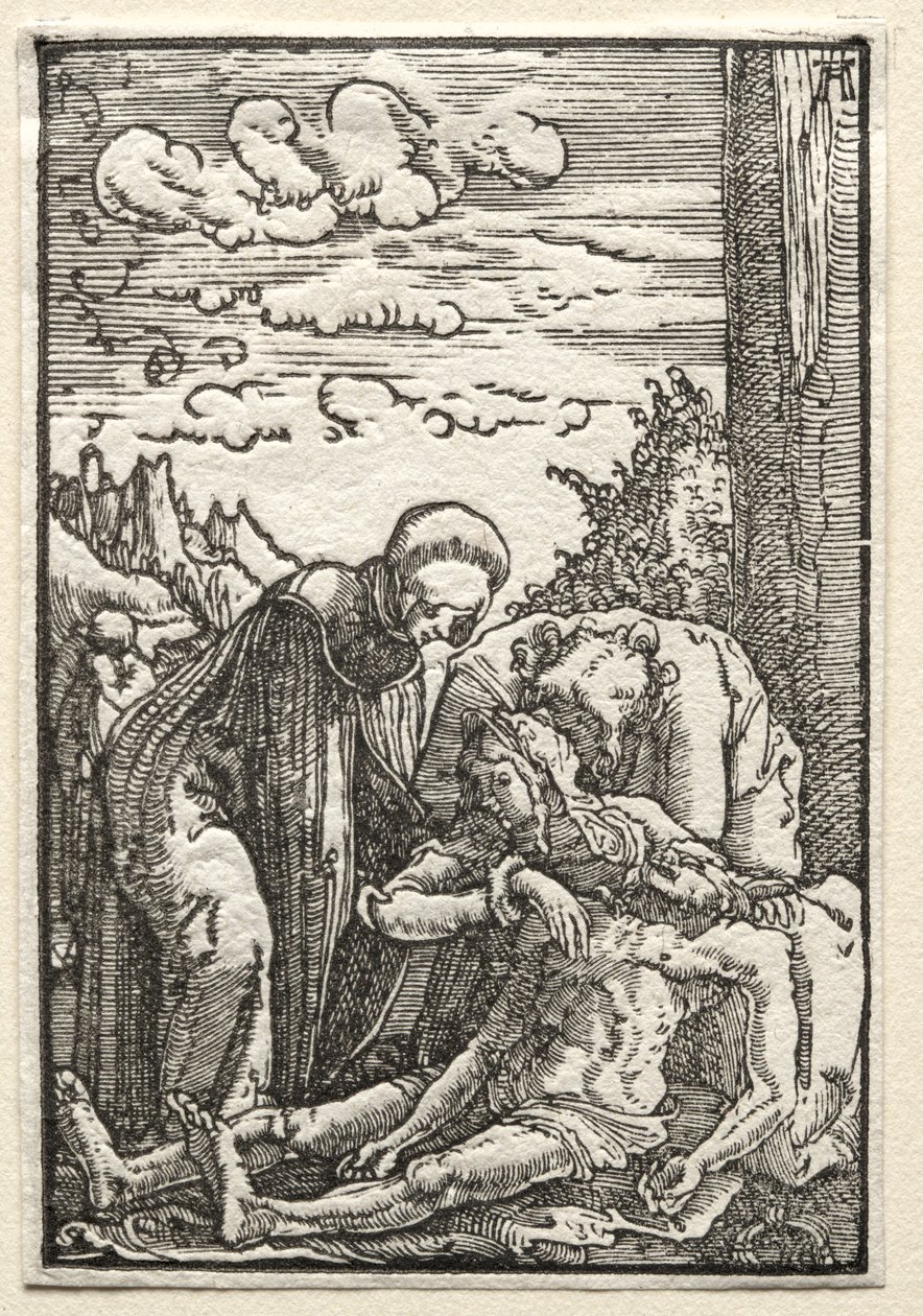 The Fall and Redemption of Man: The Lamentation beneath the Cross by Albrecht Altdorfer