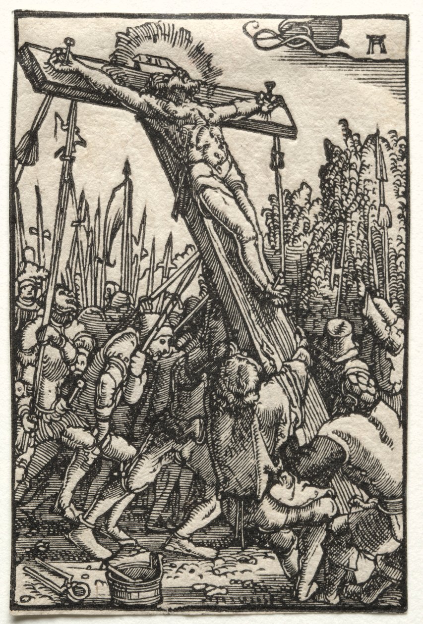 The Fall and Redemption of Man: The Raising of the Cross, c. 1515 by Albrecht Altdorfer