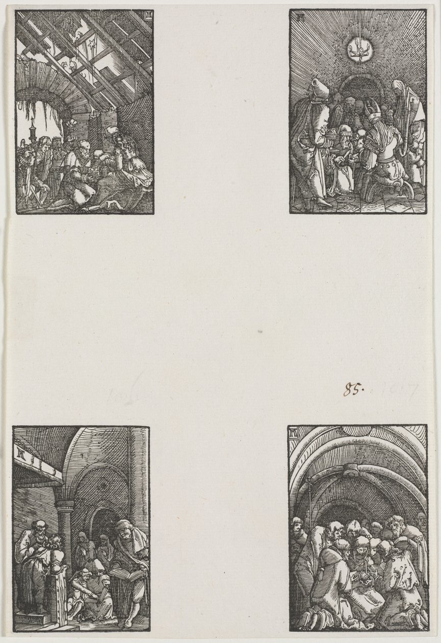 The Fall and Redemption of Man, c. 1515 by Albrecht Altdorfer