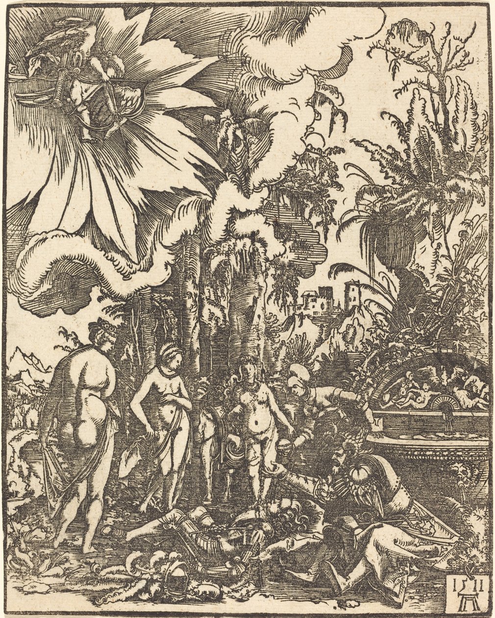 The Judgment of Paris by Albrecht Altdorfer