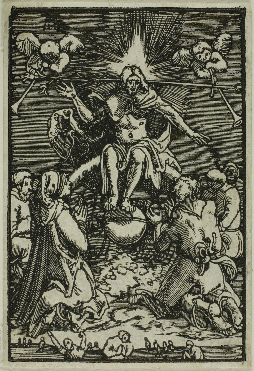 The Last Judgment, from The Fall and Redemption of Man by Albrecht Altdorfer