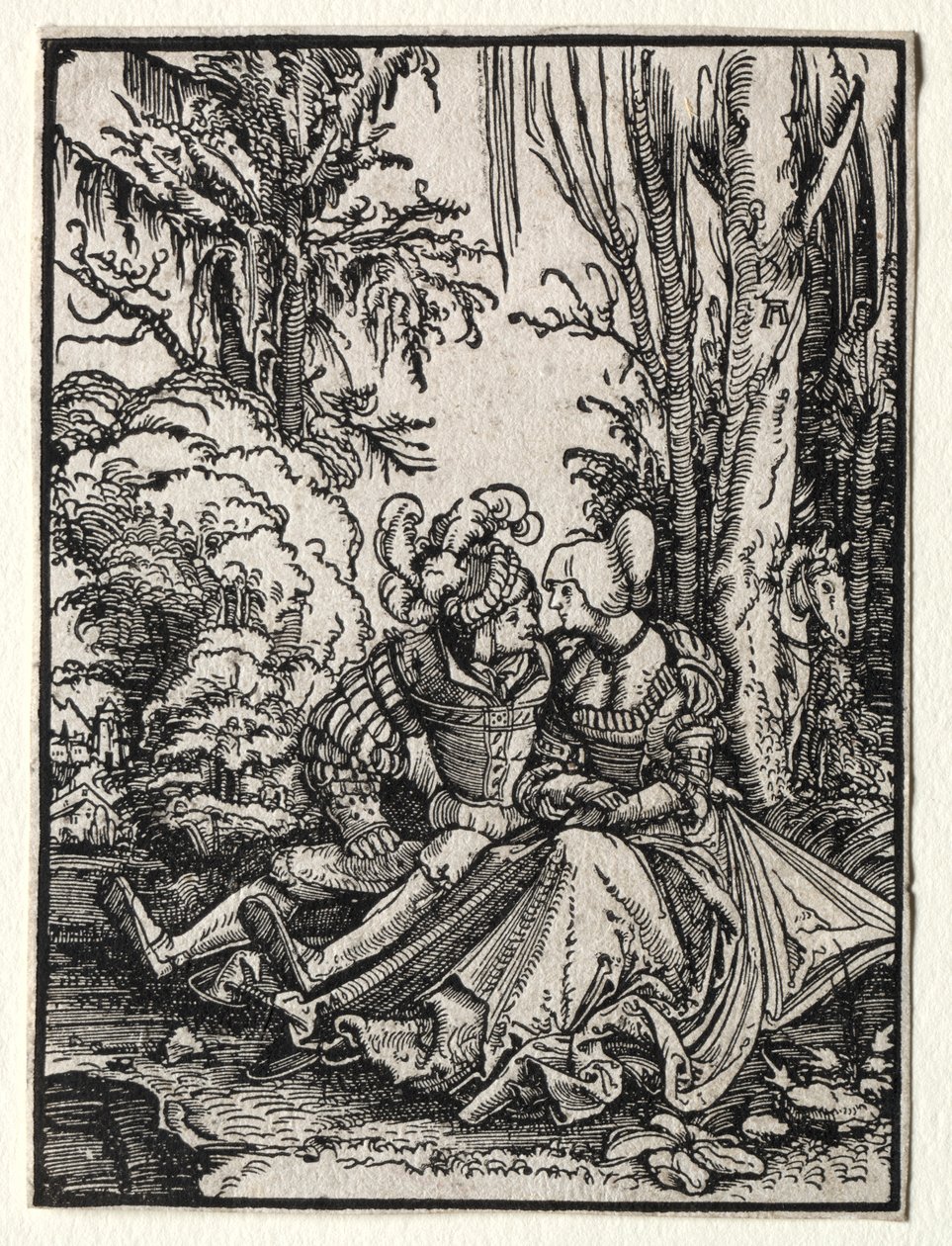 The Lovers by Albrecht Altdorfer