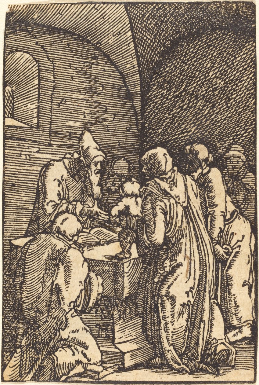 The Presentation of Christ in the Temple by Albrecht Altdorfer