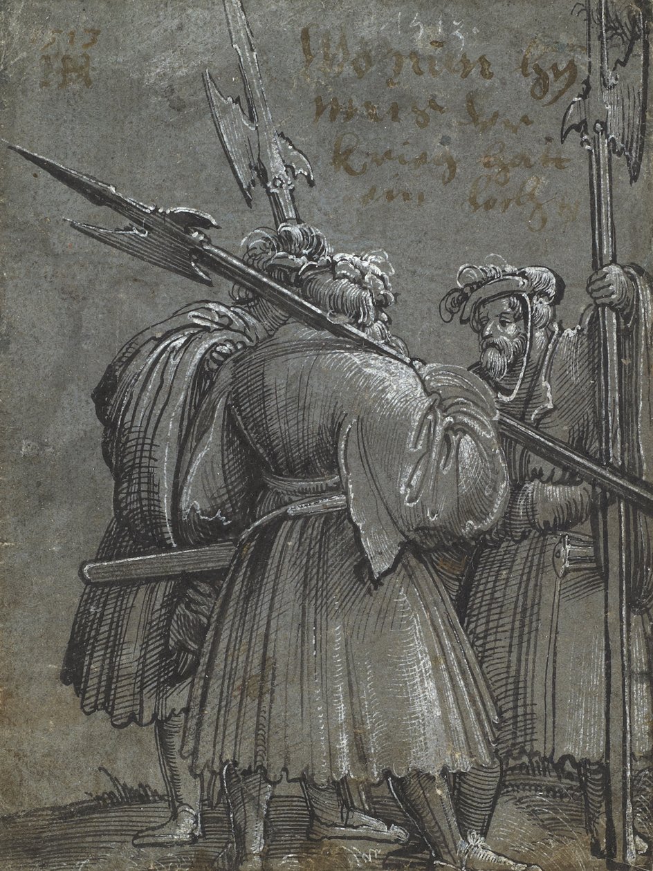 Three Night Watchmen, 1513 by Albrecht Altdorfer