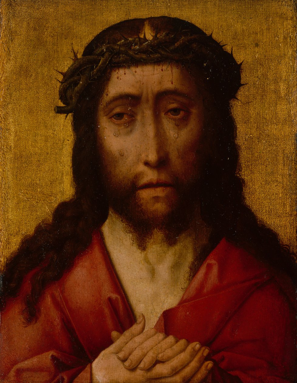 Christ the Man of Sorrows by Albrecht Bouts