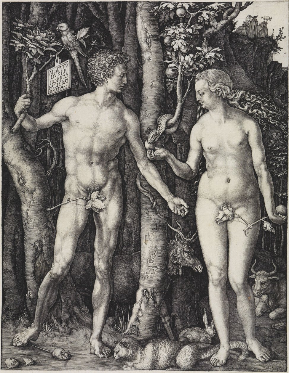 Adam and Eve by Albrecht Dürer
