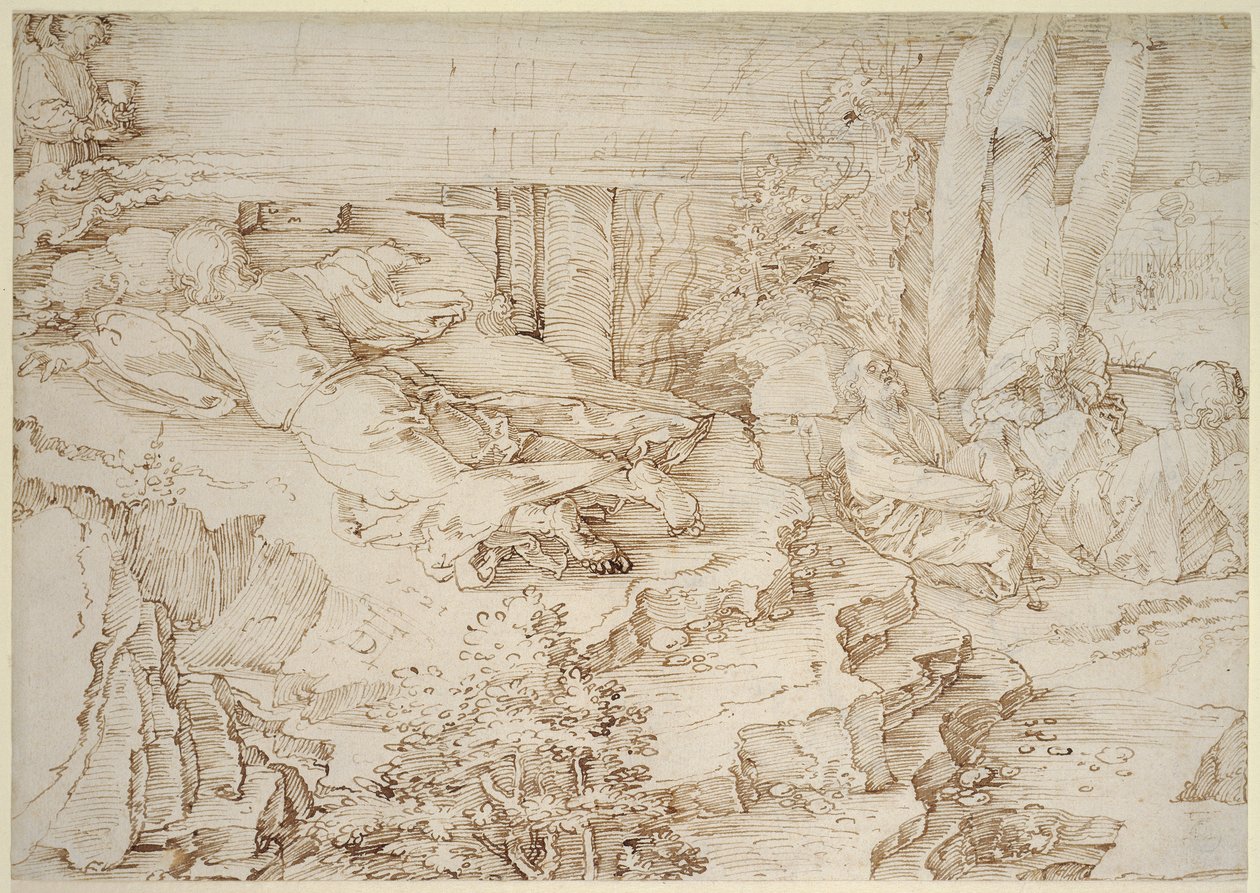 Agony in the Garden by Albrecht Dürer