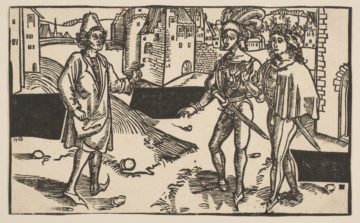 Andria, from The Comedie of Terence, 19th Century Reprint by Albrecht Dürer